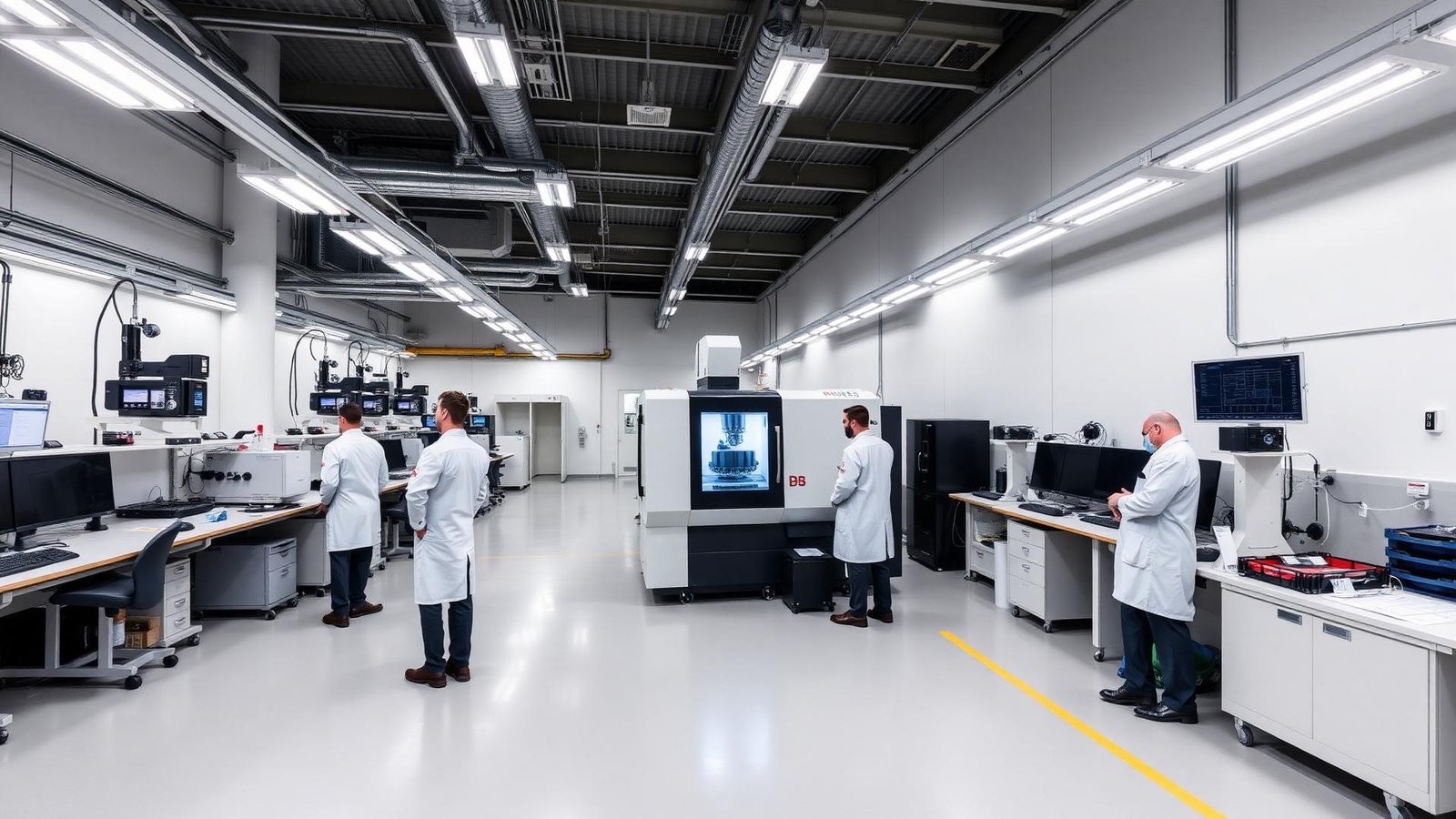 MetCast quality and metrology laboratory