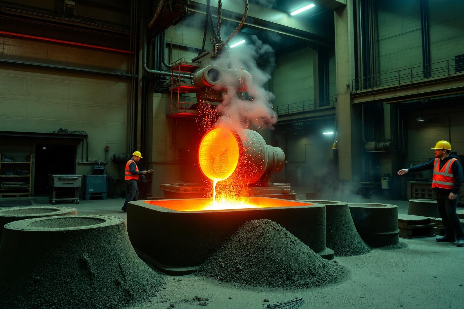 Pouring & Moulding